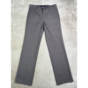 Mens Dockers Slim Fit Pants Size 31 X 32 Gray 100% Cotton Dress Pants